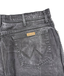 Wrangler Regular Fit Vintage Jeans Herren Schwarz XL