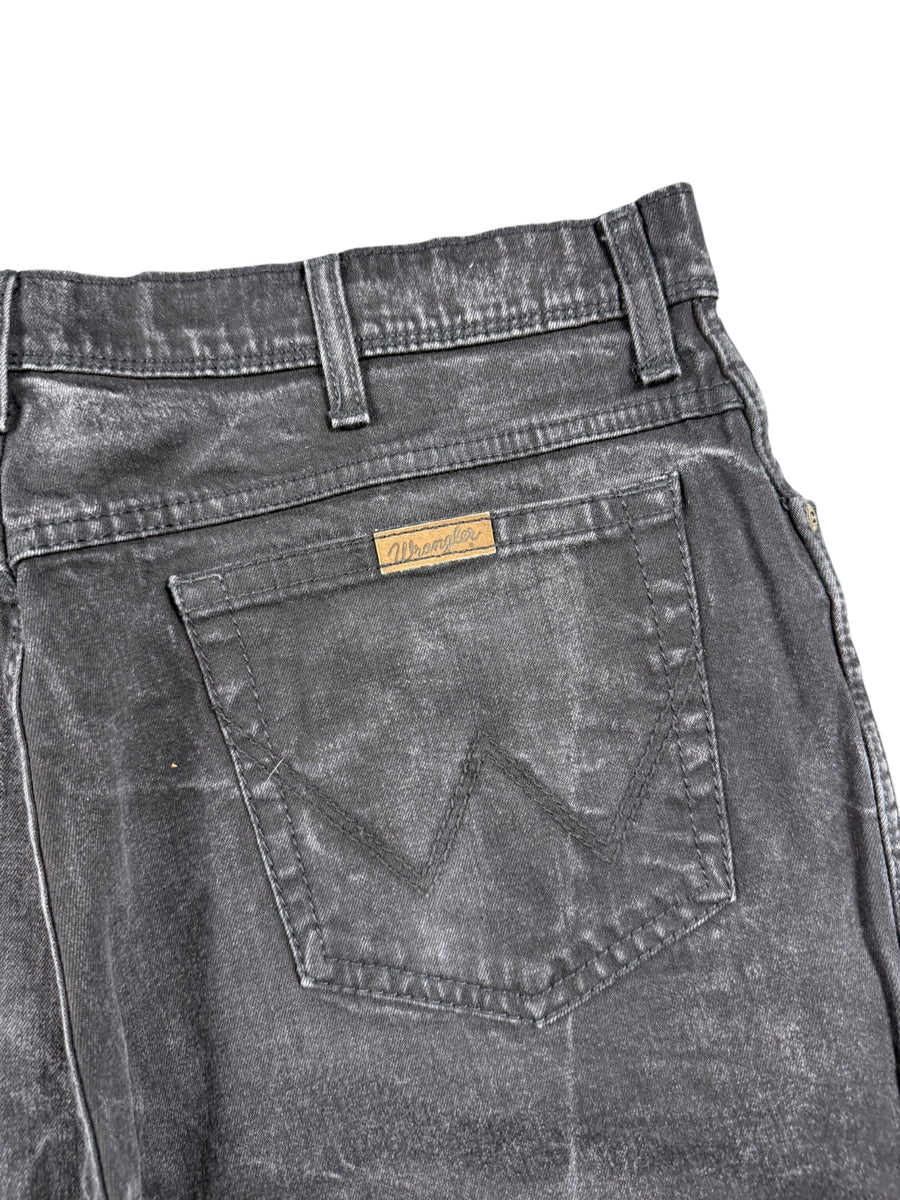 Wrangler Regular Fit Vintage Jeans Herren Schwarz XL
