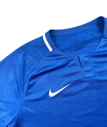 Nike Small Swoosh Vintage Polo Herren Blau XXL