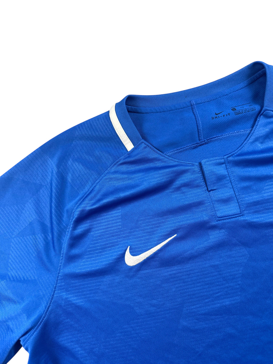 Nike Small Swoosh Vintage Polo Herren Blau XXL
