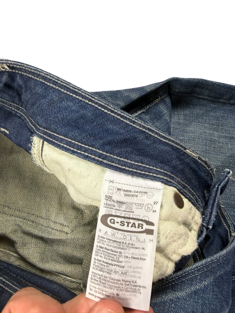 G-Star Raw Straight Fit Vintage Jeans Damen Blau S