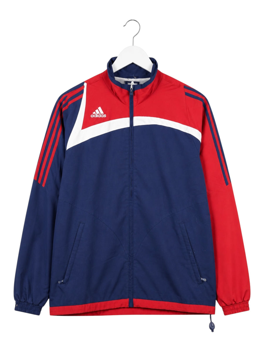 Adidas Colorblock Vintage Trackjacket Herren Blau Rot M