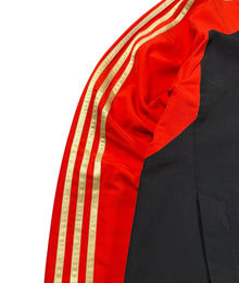 Adidas Benfica Lissabon Vintage Tracksuit Herren Schwarz Rot Gold L