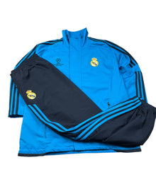 Adidas Real Madrid Champions League Vintage Tracksuit Herren Blau L