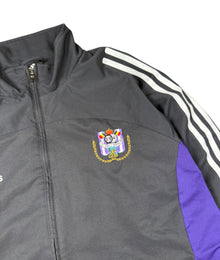 Adidas RSC Anderlecht Vintage Tracksuit Herren Schwarz Lila Weiß S
