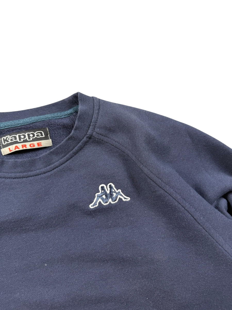 Kappa Omini Vintage Sweater Herren Dunkelblau L