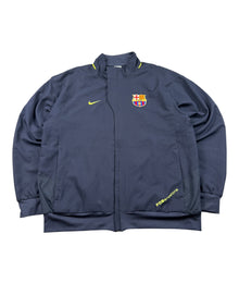 Nike FC Barcelona Vintage Trackjacket Herren Dunkelblau Gelb L