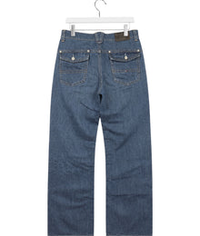 Tommy Hilfiger Straight Leg Vintage Jeans Herren Blau S