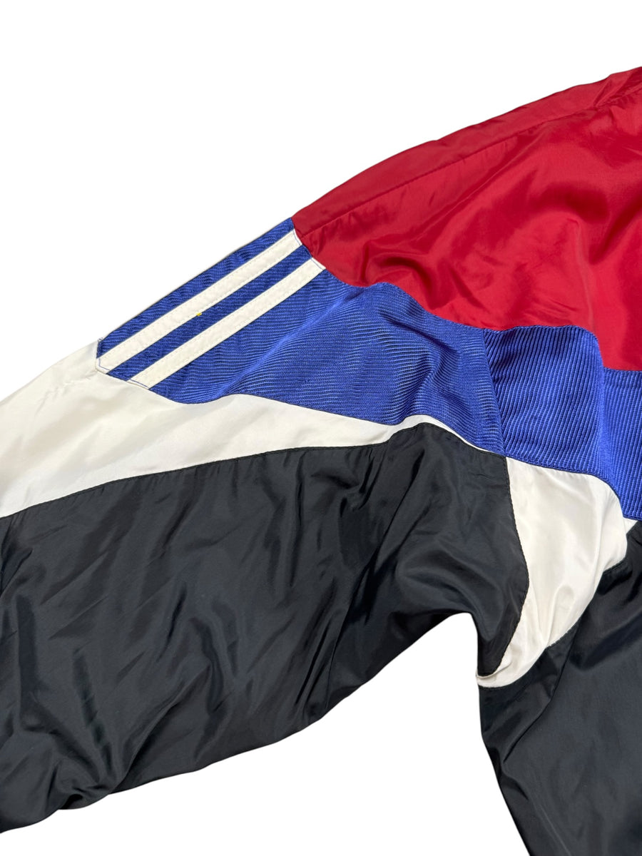 Adidas Vintage Trackjacket Herren Schwarz Rot Blau Weiß M