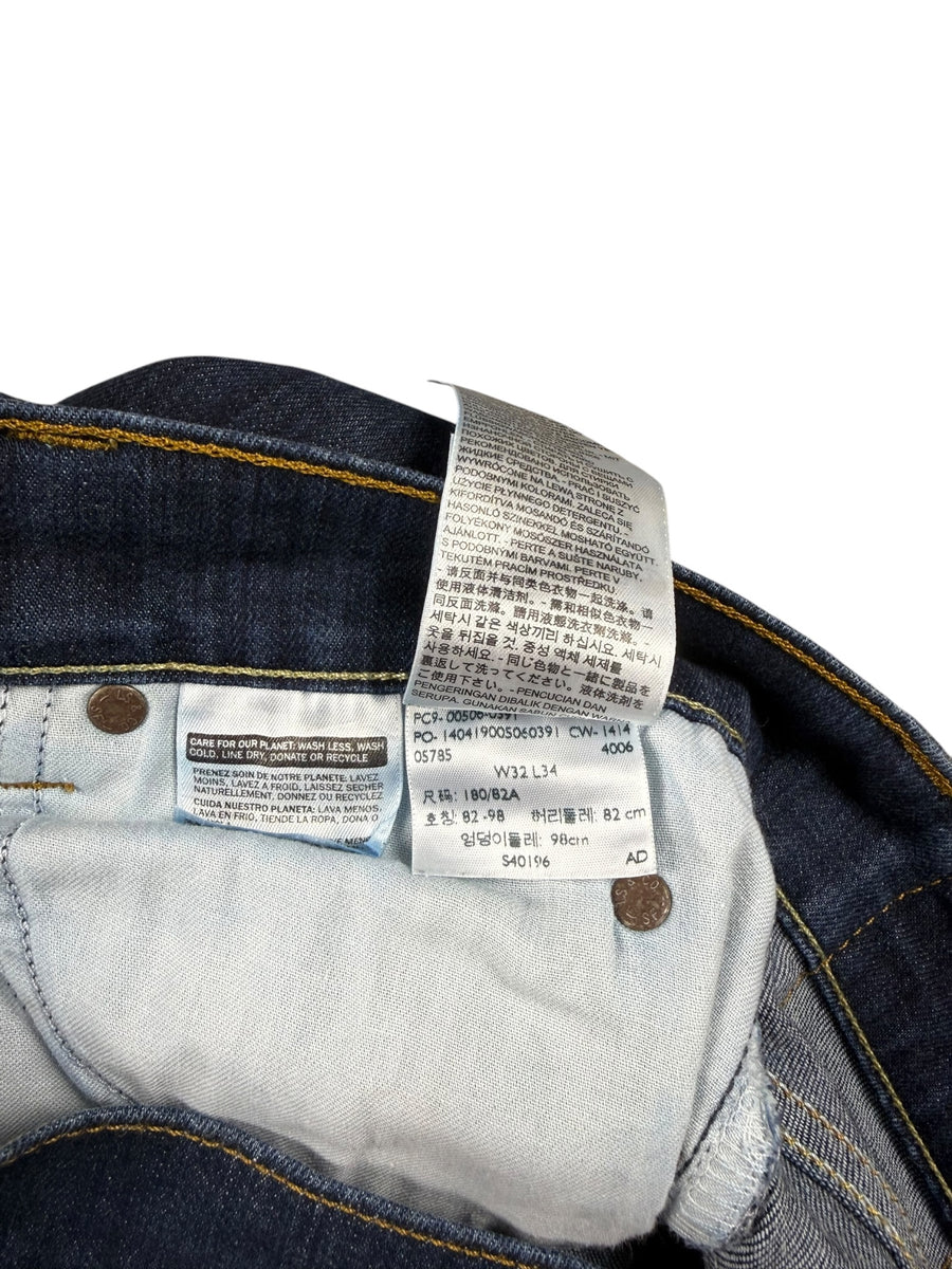Levi’s 506 Straight Fit Vintage Jeans Herren Dunkelblau M