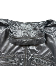 Adidas Trefoil Vintage Glanz Jacket Damen Schwarz S