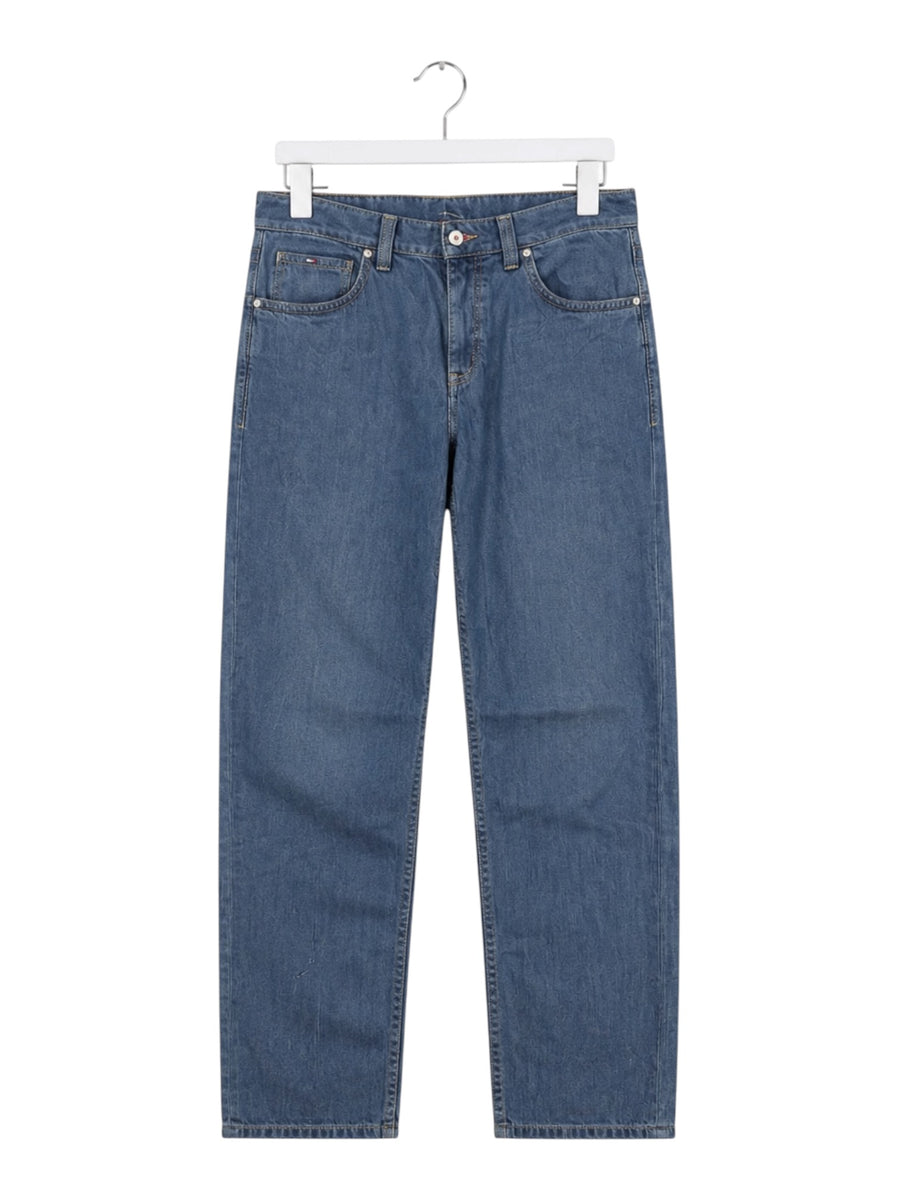Tommy Hilfiger Straight Leg Vintage Jeans Herren Blau S