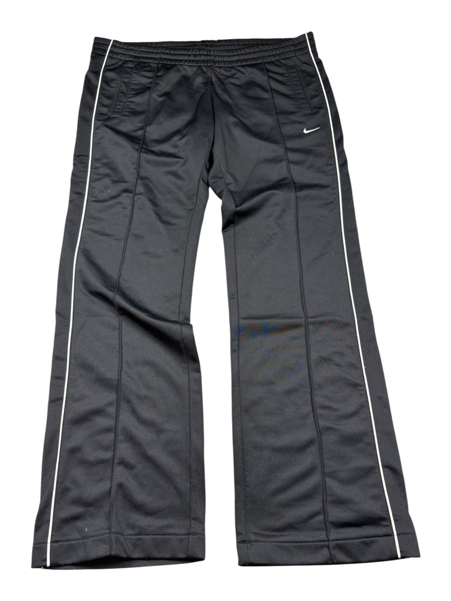 Nike Swoosh Vintage Trackpants Damen Schwarz/Weiß L