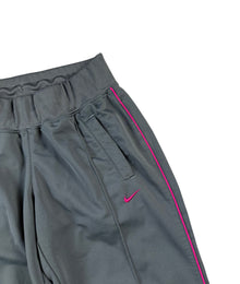 Nike Wide Leg Vintage Trackpants Damen Grau/Pink S