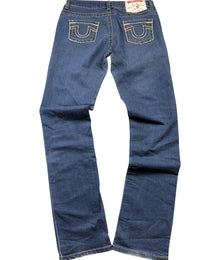 True Religion Straight Leg Vintage Jeans Herren Blau S