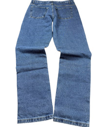 Faith Project Couture Destroyed Vintage Jeans Herren Blau M