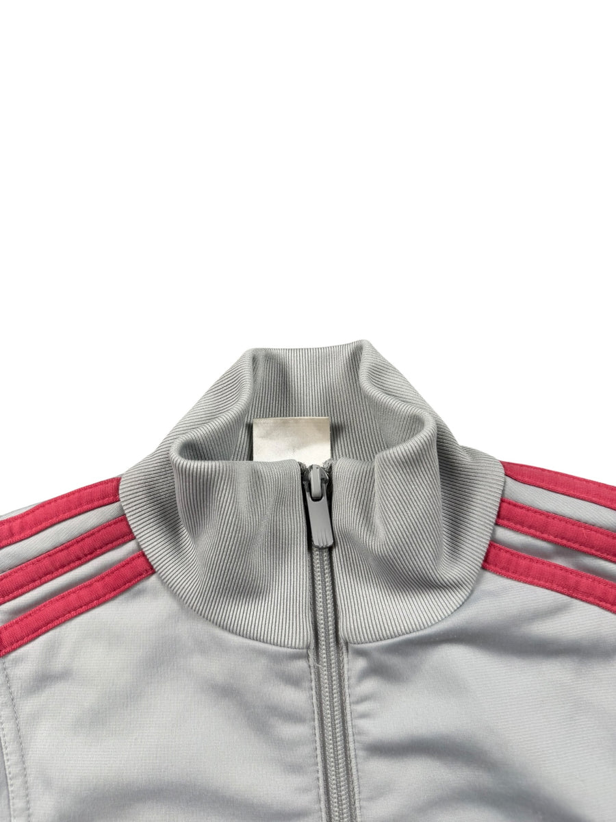 Adidas 3-Stripes Vintage Trackjacket Damen Grau Pink L