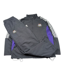 Adidas RSC Anderlecht Vintage Tracksuit Herren Schwarz Lila Weiß S