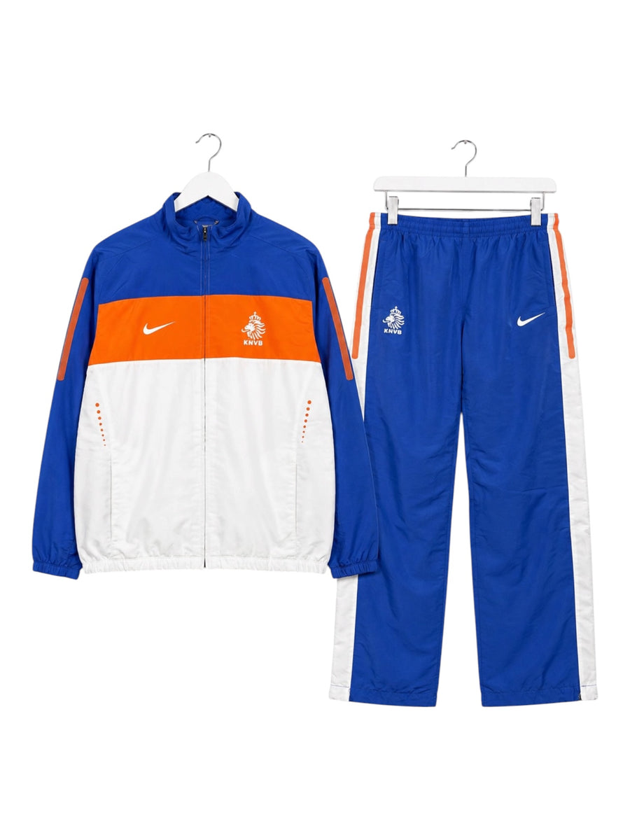 Nike Niederlande KNVB Vintage Tracksuit Herren Blau Weiß Orange L