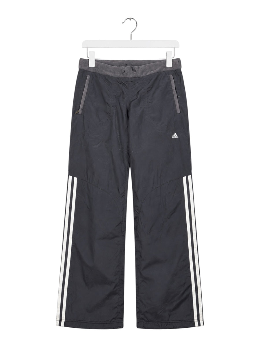 Adidas 3-Stripes Vintage Trackpants Damen Schwarz M