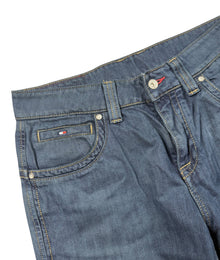 Tommy Hilfiger Straight Leg Vintage Jeans Herren Blau S