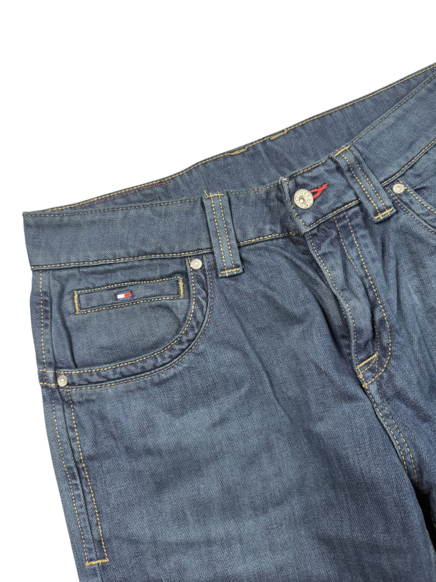 Tommy Hilfiger Straight Leg Vintage Jeans Herren Blau S