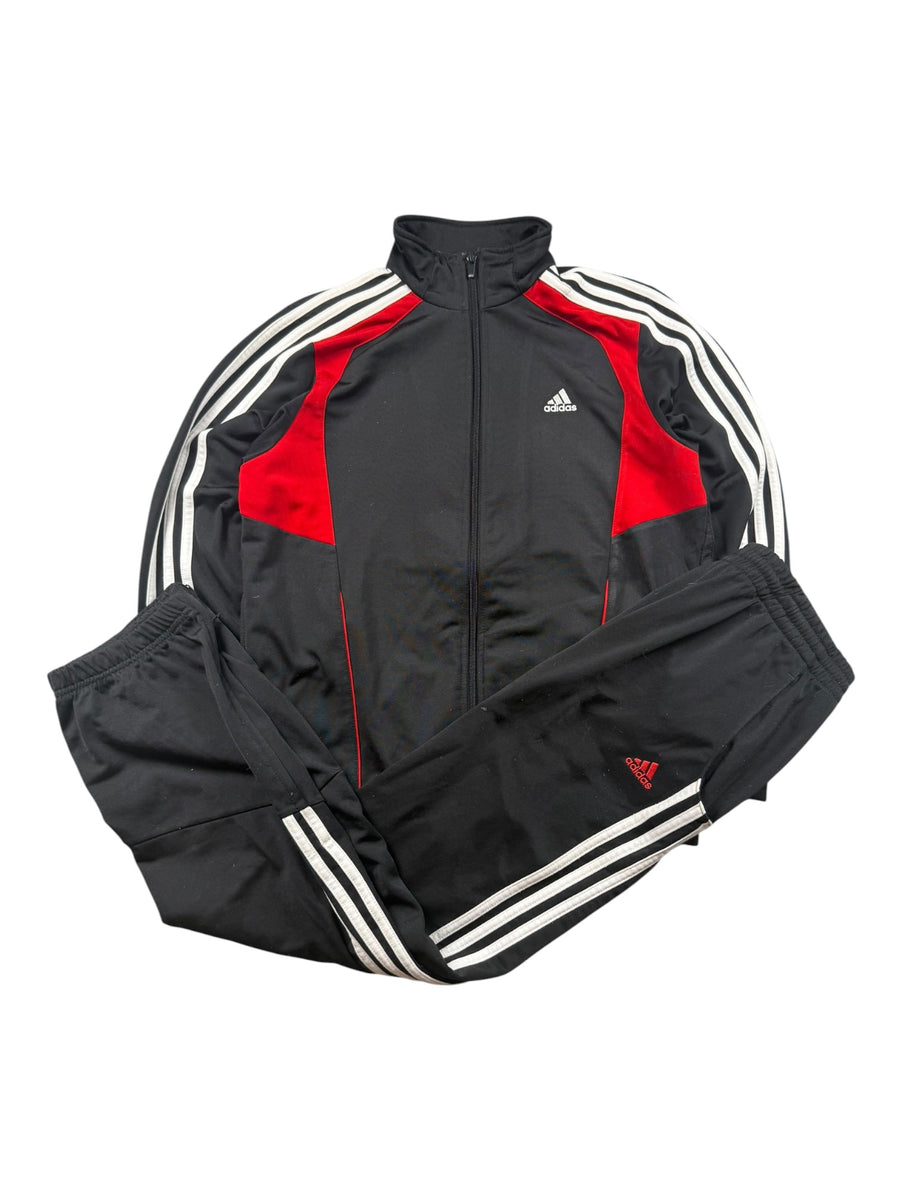 Adidas 3-Stripes Vintage Tracksuit Herren Schwarz XS