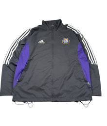 Adidas RSC Anderlecht Vintage Tracksuit Herren Schwarz Lila Weiß S