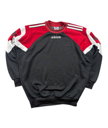 Adidas Originals Vintage Sweater Herren Schwarz/Rot M