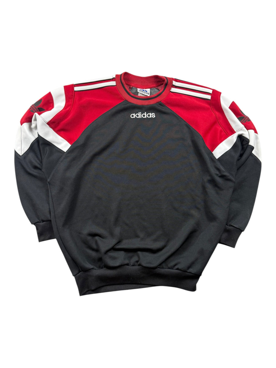 Adidas Originals Vintage Sweater Herren Schwarz/Rot M
