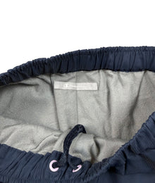 Champion Logo Vintage Trackpants Damen Dunkelblau Rosa L
