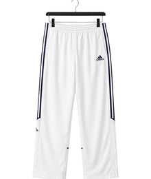 Adidas 3-Stripes Wide Leg Vintage Trackpants Herren Weiß Blau XL
