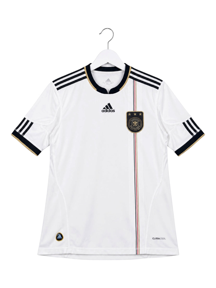 Adidas Deutschland DFB 2010 Vintage Trikot Herren Weiß Schwarz Gold M