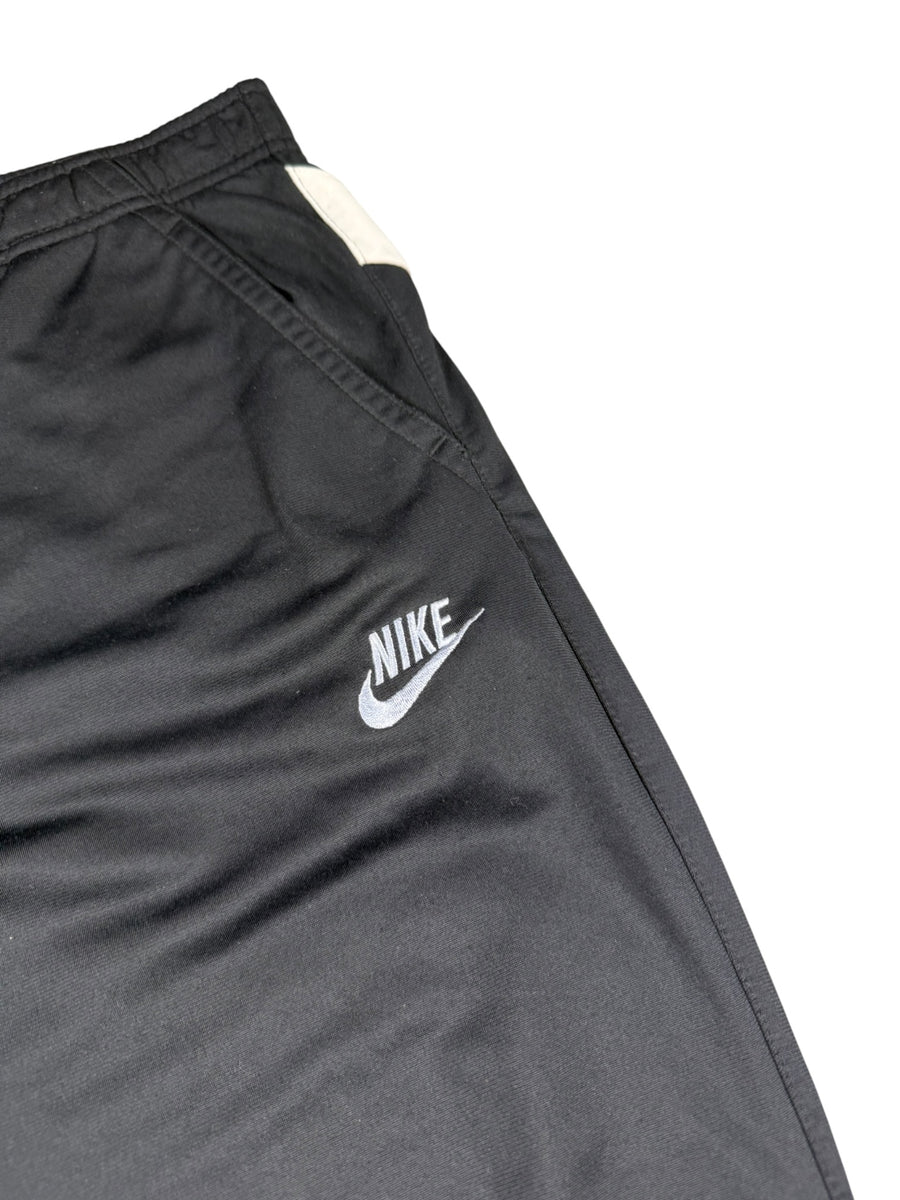 Nike Sportswear Wide Leg Vintage Trackpants Herren Schwarz Weiß L