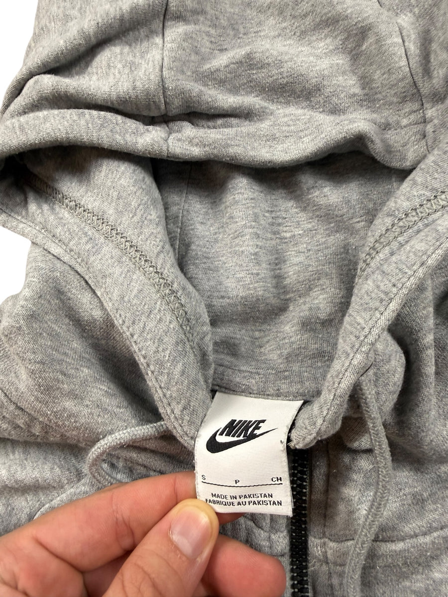 Nike Allover Print Zip Hoodie Damen Grau S