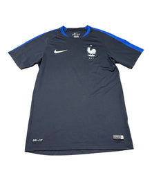 Nike Frankreich FFF 2016 Euro Vintage Trikot Herren Dunkelblau Blau S