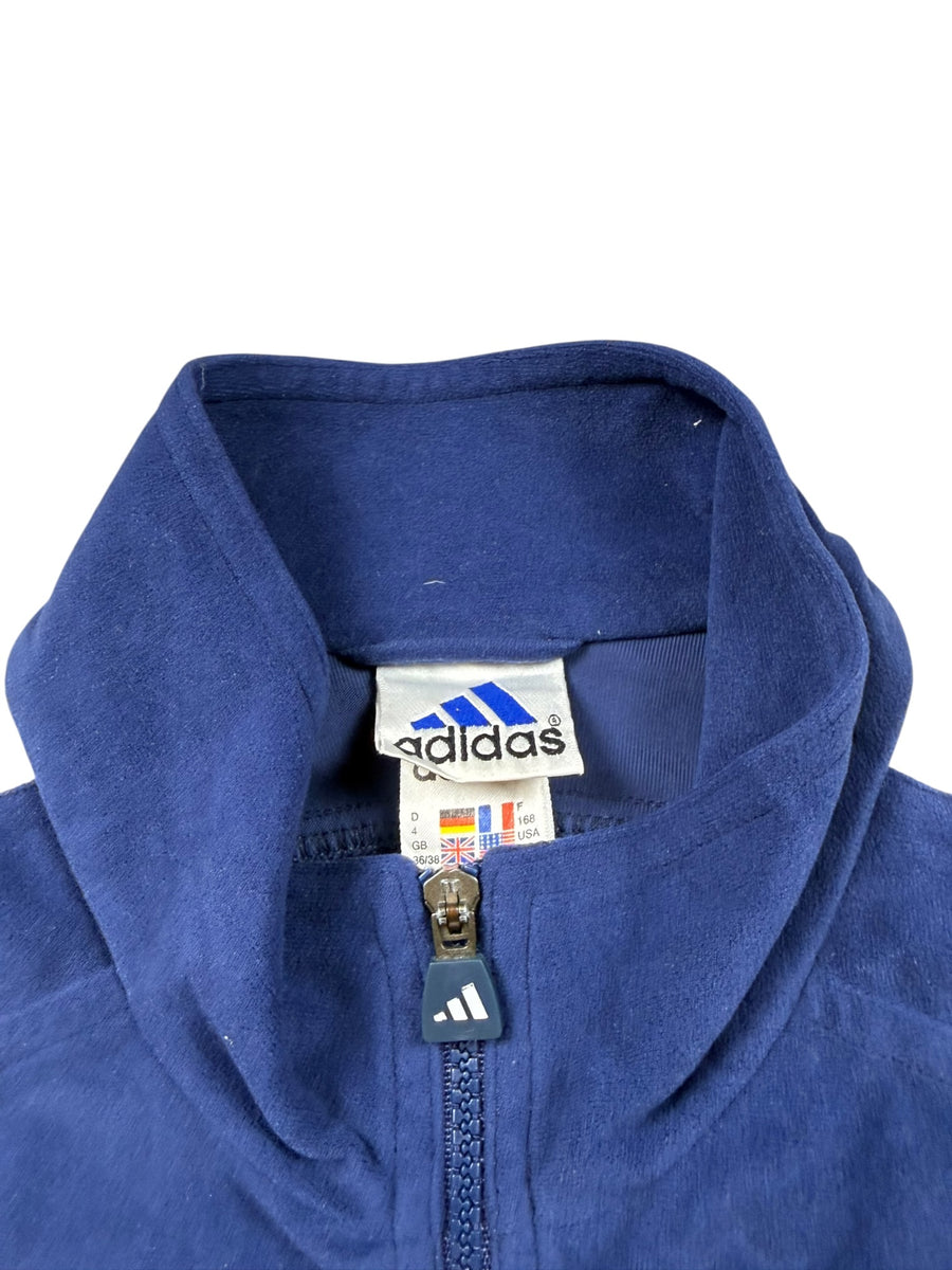 Adidas Real Madrid Vintage Trackjacket Herren Blau Gelb S