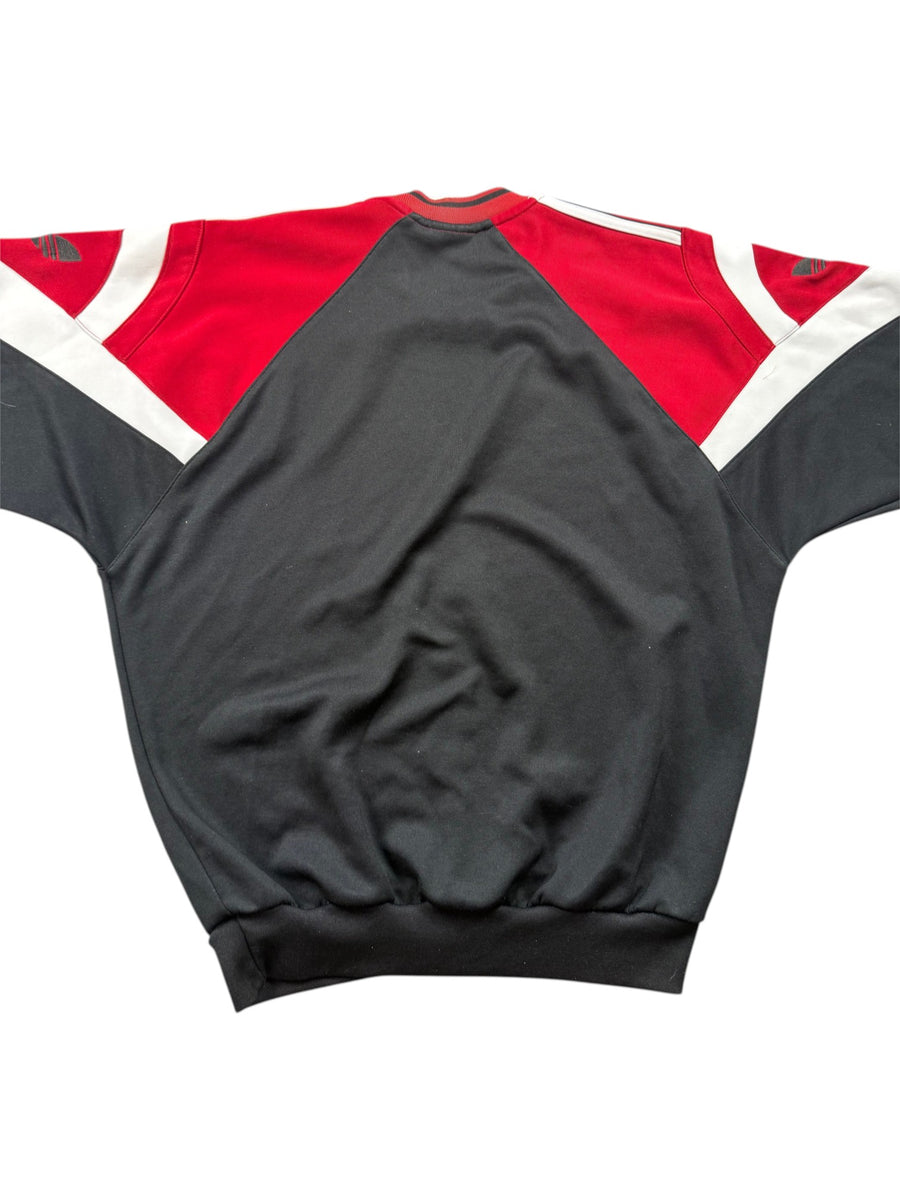 Adidas Originals Vintage Sweater Herren Schwarz/Rot M