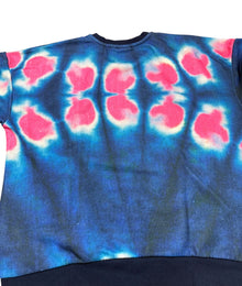 Adidas Originals Batik Vintage Sweater Damen Blau Pink S
