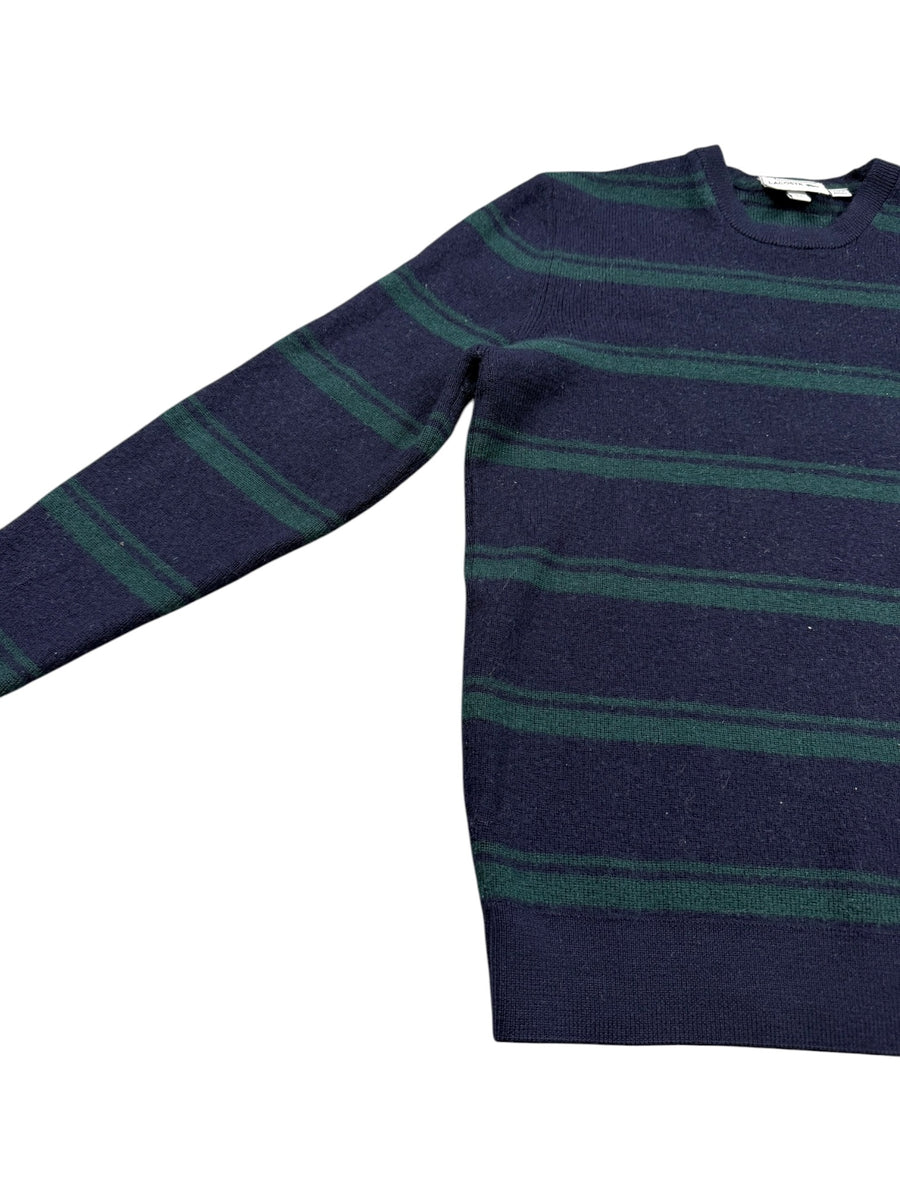 Lacoste Striped Vintage Sweater Herren Dunkelblau Grün M