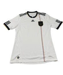 Adidas Deutschland DFB 2010 Vintage Trikot Herren Weiß Schwarz Gold M