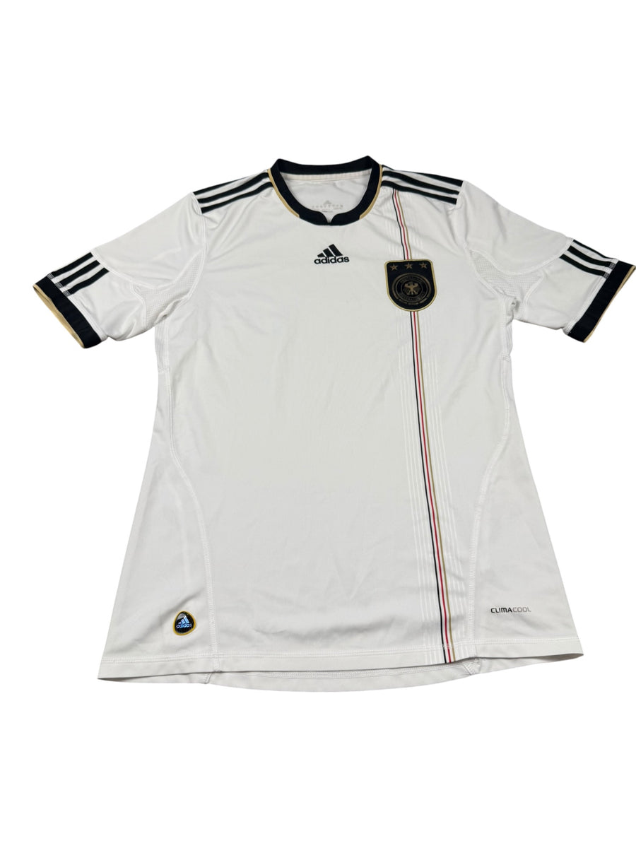 Adidas Deutschland DFB 2010 Vintage Trikot Herren Weiß Schwarz Gold M