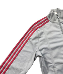 Adidas 3-Stripes Vintage Trackjacket Damen Grau Pink L