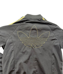 Adidas Trefoil 3-Stripes Vintage Trackjacket Damen Schwarz Gold L