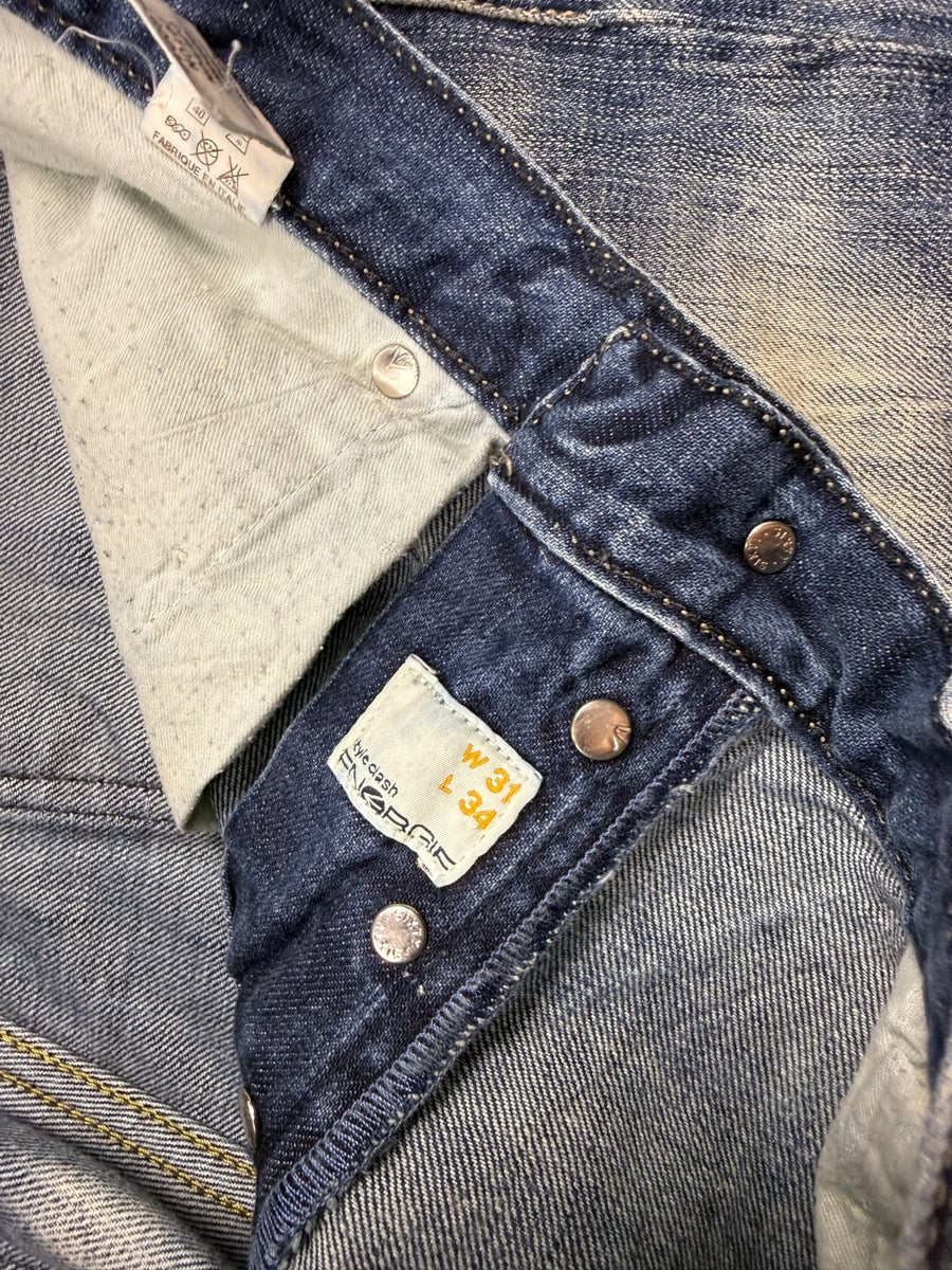 Energie Now Straight Vintage Jeans Herren Blau S