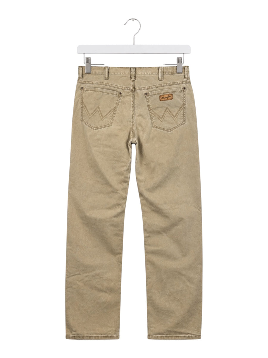 Wrangler Texas Stretch Vintage Jeans Herren Beige XL