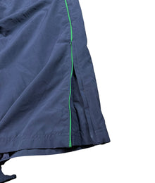 Nike Swoosh Wide Leg Vintage Trackpants Herren Dunkelblau Grün XL
