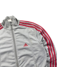 Adidas 3-Stripes Vintage Trackjacket Damen Grau Pink L