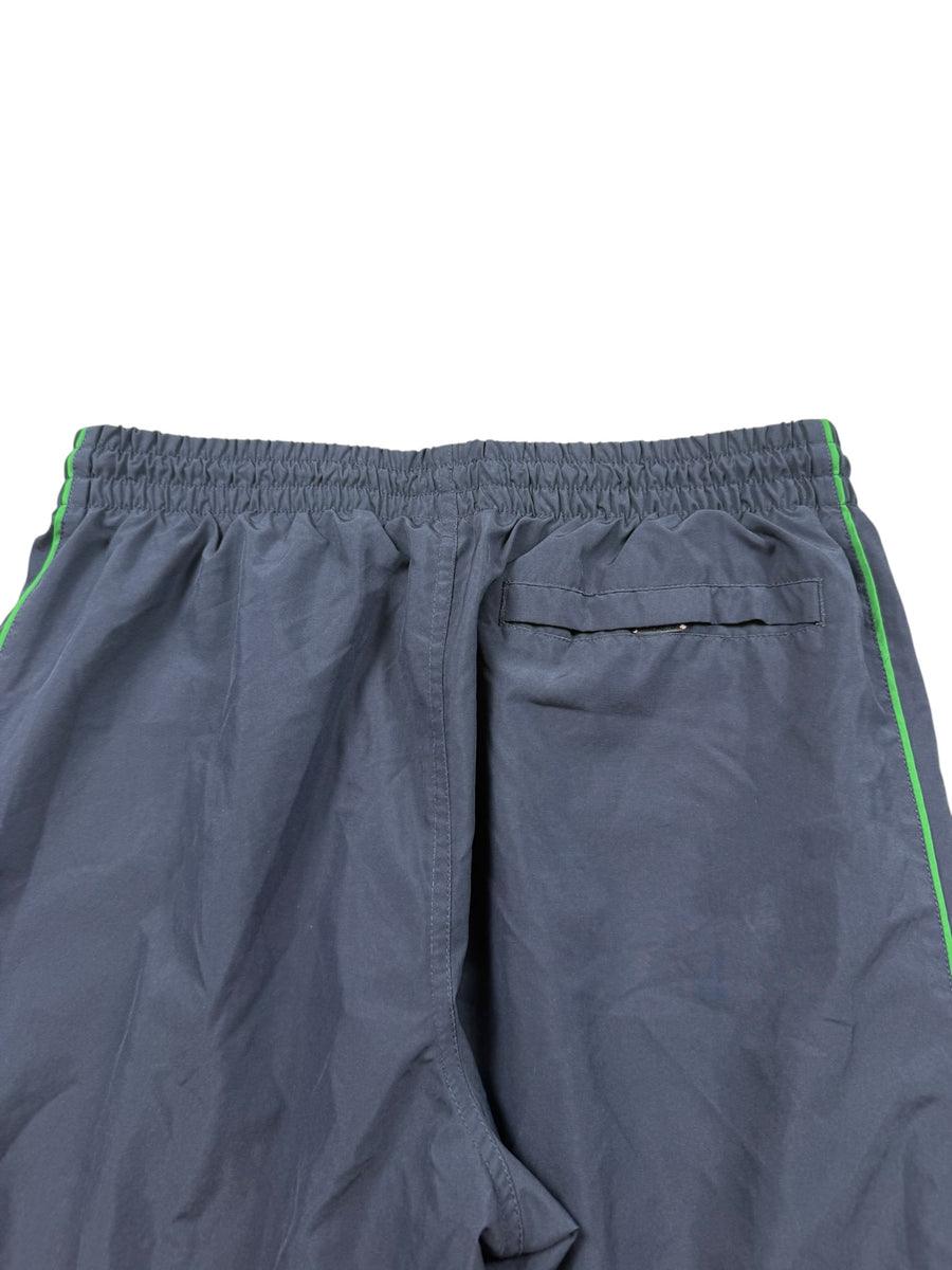 Nike Swoosh Wide Leg Vintage Trackpants Herren Dunkelblau Grün XL
