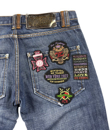 Iceberc Retro Vintage Jeans Herren Blau L